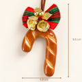Candy Sticks — Handmade Real Bread Christmas Ornaments