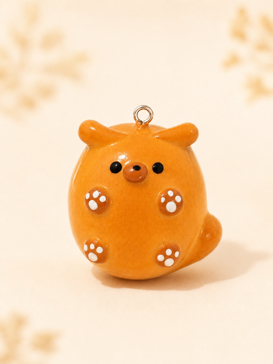 Piglet — Handmade Real Bread Bag Charm