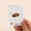 Baguette Bread Pin product photo on a clean studio background