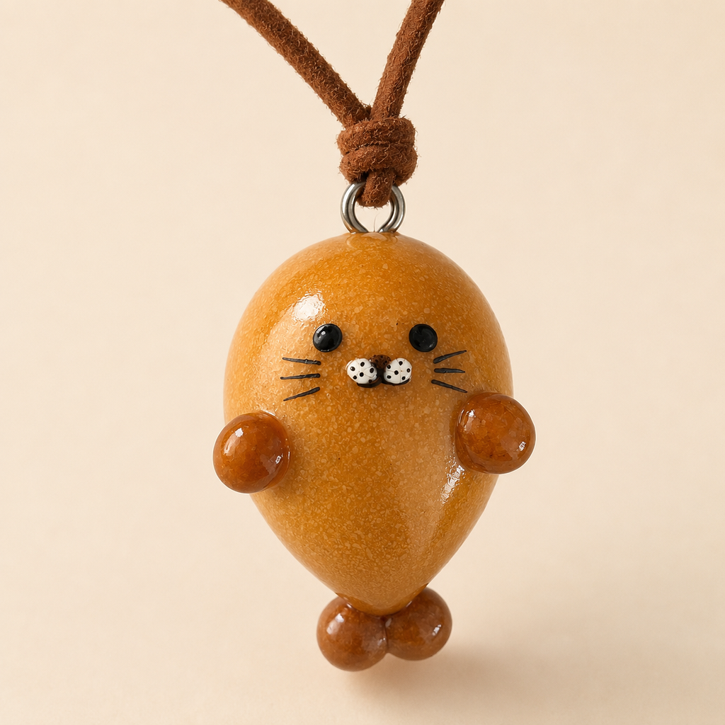 Little Seal Bread Bag Charm — Handmade Real Bread Art
